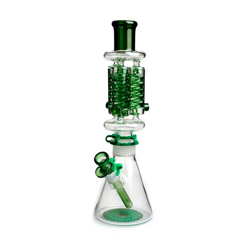 Freezable Coil Beaker Bong 16 Inches