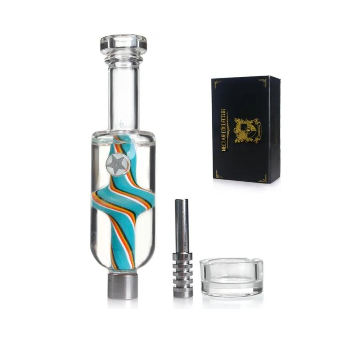 Nectar Collector Kit 6 Inches With Glycerin & American Color Rod