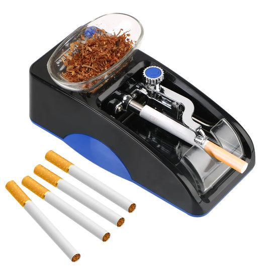 Cigarette Rolling Machine Tobacco Roller Injector Maker Electric Automatic DIY EU US Plug Smoking Tool Smoking Accessories