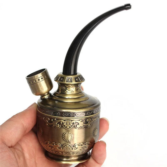 Vintage Durable Removable to Clean Smoking Pipe dual use  Multifunction Hookah mouthpieces high-quality Classic Tobacco Pipe