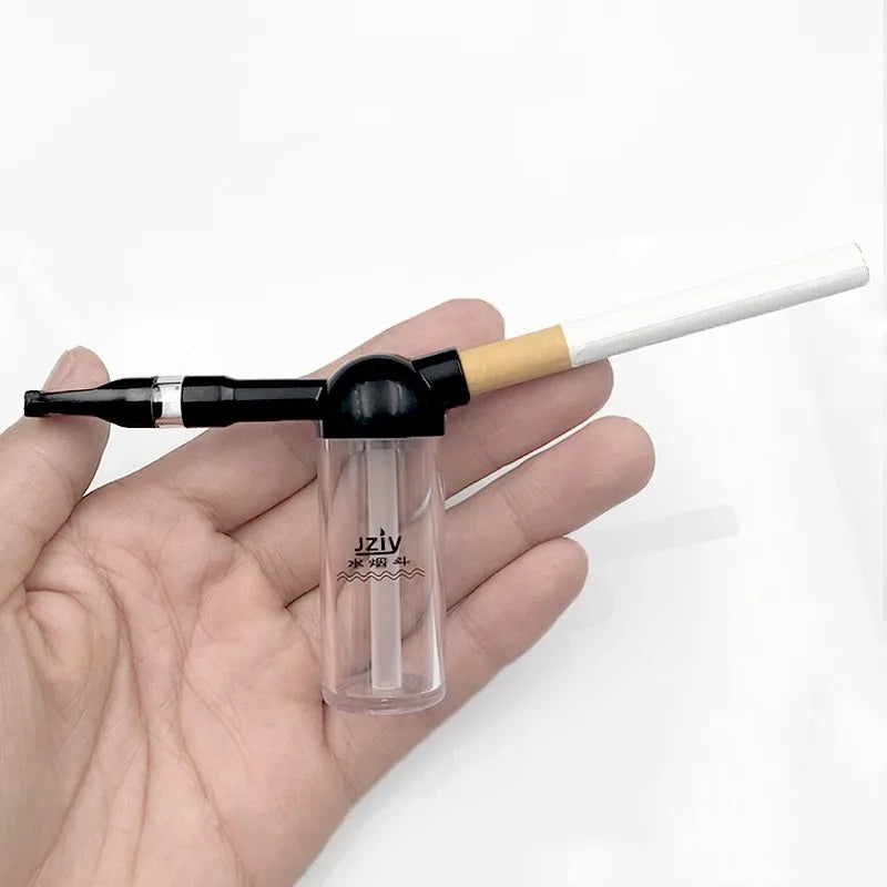 2023 New Mini Smoking pipe Smoking Accessories Portable Filter Water Pipe glass hookah pipe hookah bowl shisha cigar