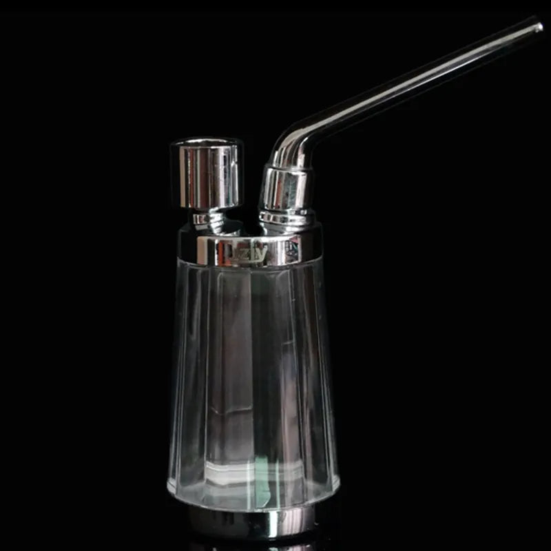 2022 New  Popular Bottle Water Pipe Portable Mini Hookah ShishaPipes Gift of Health Metal Tube Filter