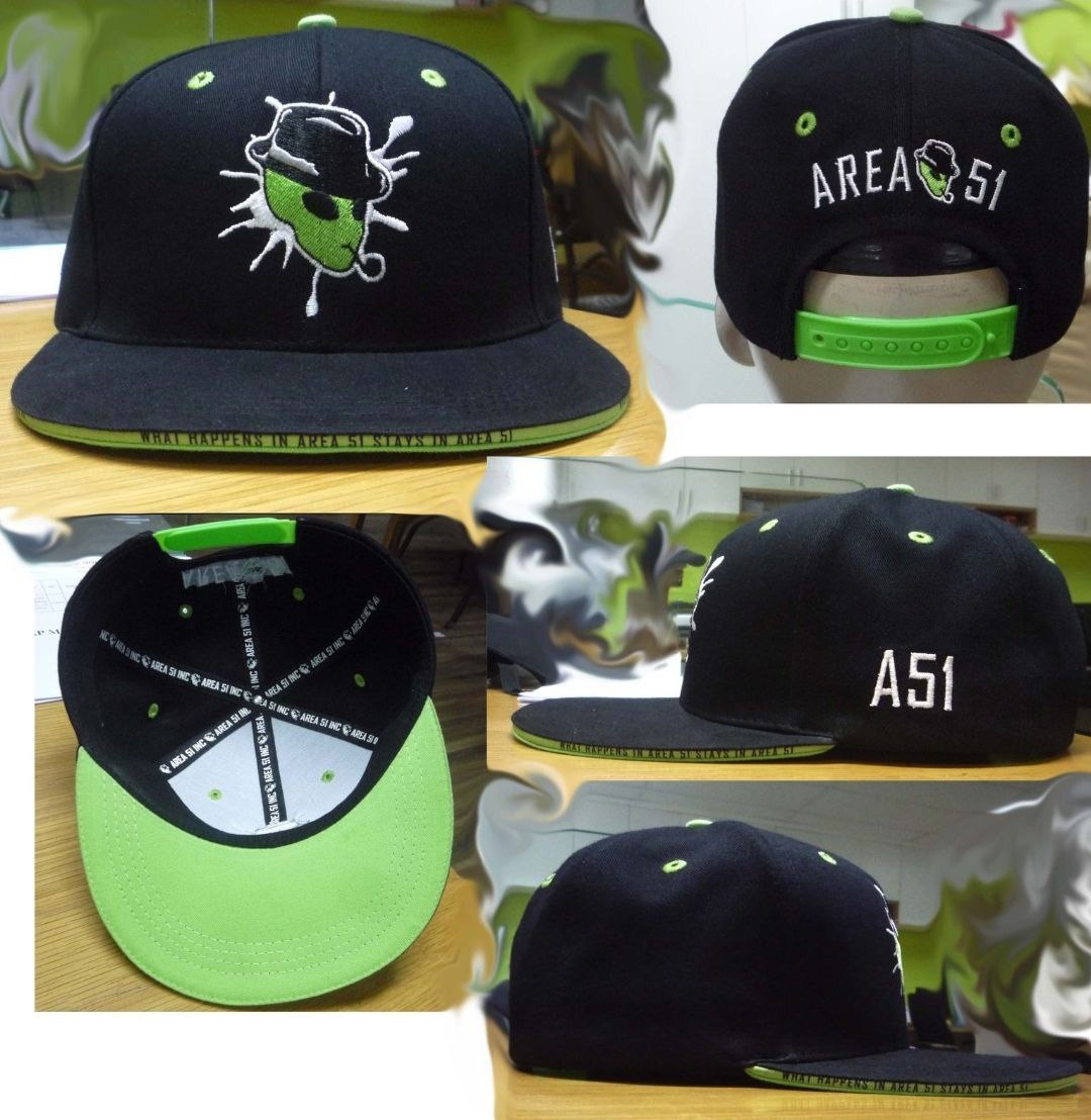 "What Happens in Area 51" - Flat bill Snapback