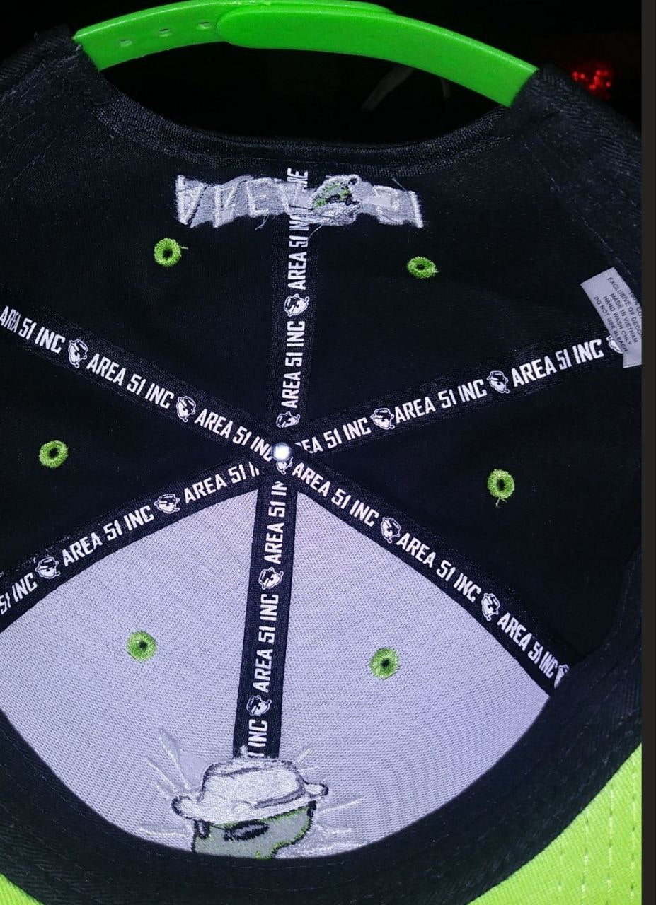 "What Happens in Area 51" - Flat bill Snapback