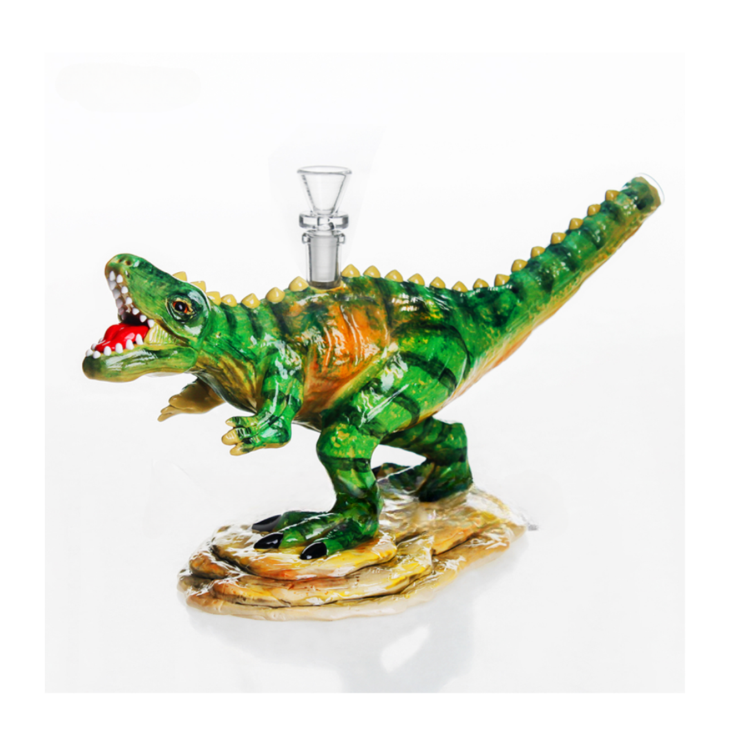 Dinosaur Painted pipe