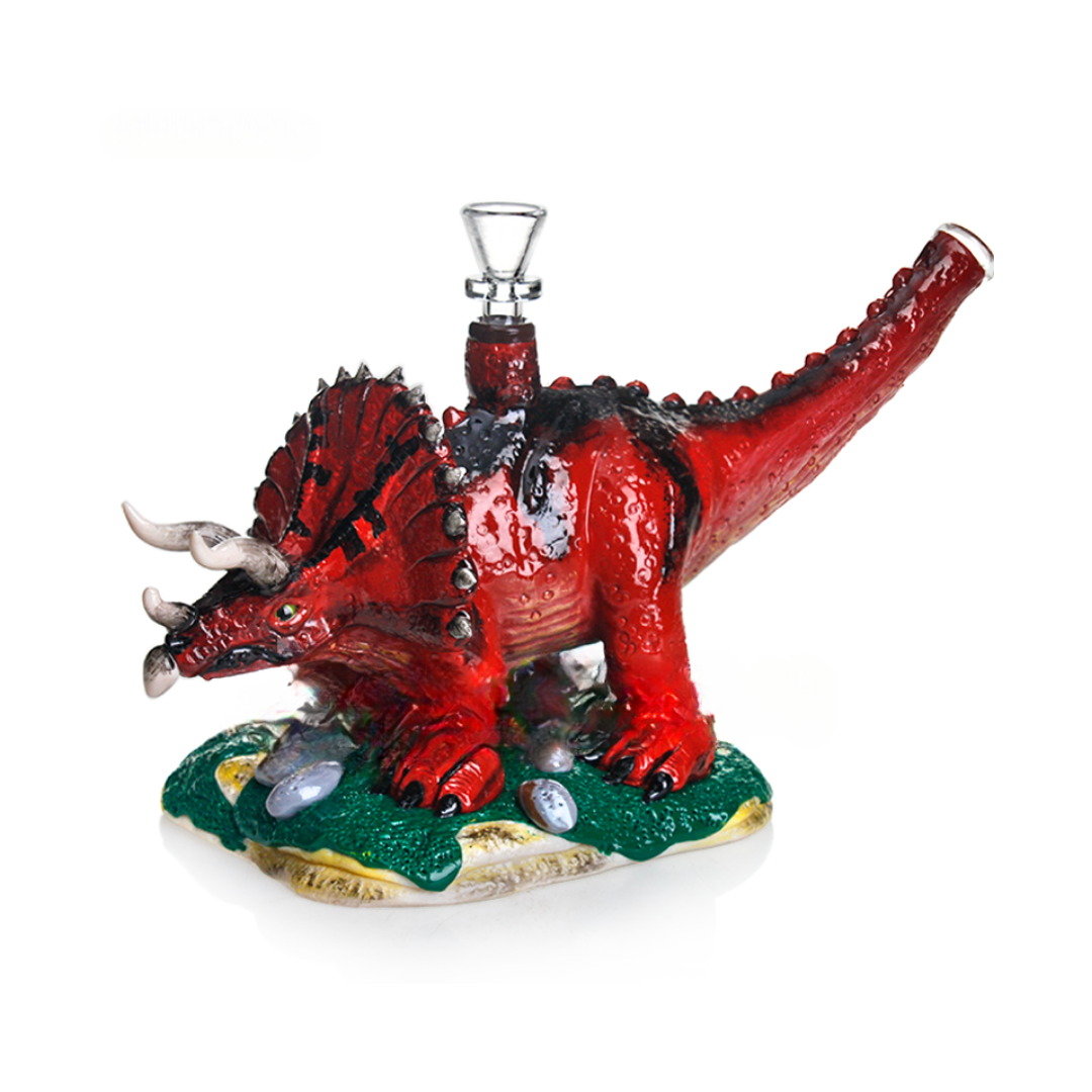 Dinosaur Painted pipe