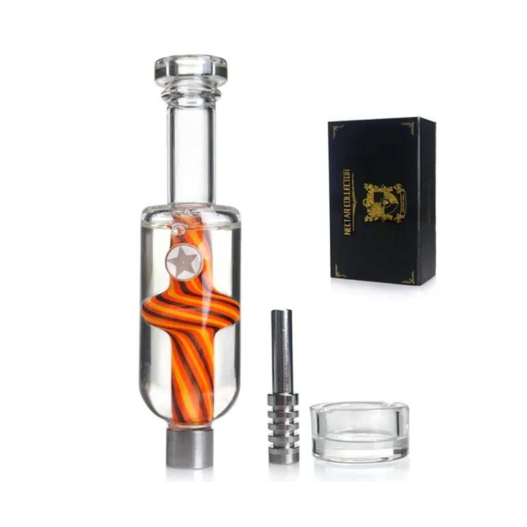 Nectar Collector Kit 6 Inches With Glycerin & American Color Rod