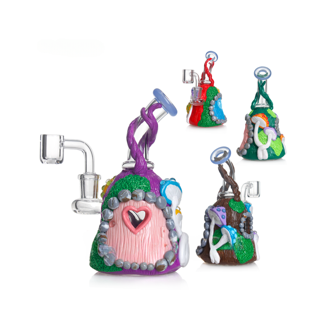 colored heart rig 7in