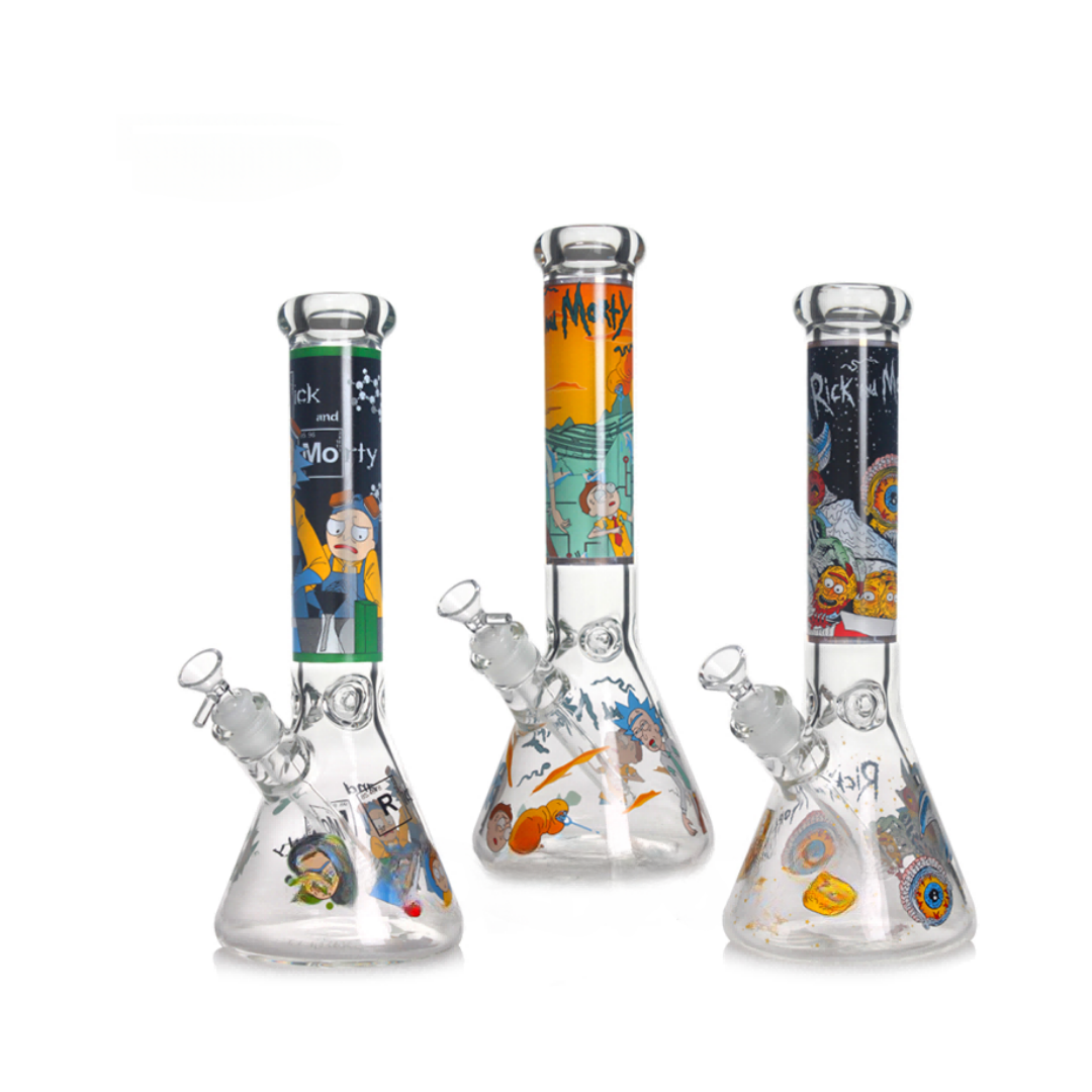 14" Rick & Morty beaker