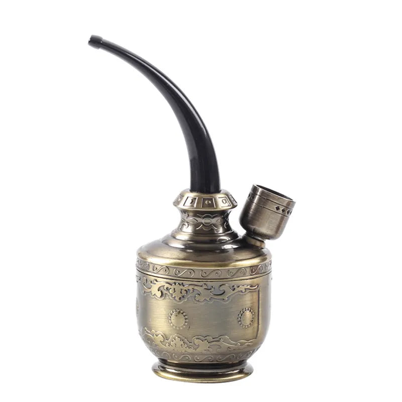 Vintage Durable Removable to Clean Smoking Pipe dual use  Multifunction Hookah mouthpieces high-quality Classic Tobacco Pipe